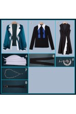 2XXT Cosplay Arknights Ambience Synesthesia 2026 Magallan Cosplay Costume